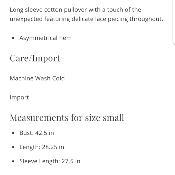 Free People No Frills Pullover Ivory - Picture 5 of 6